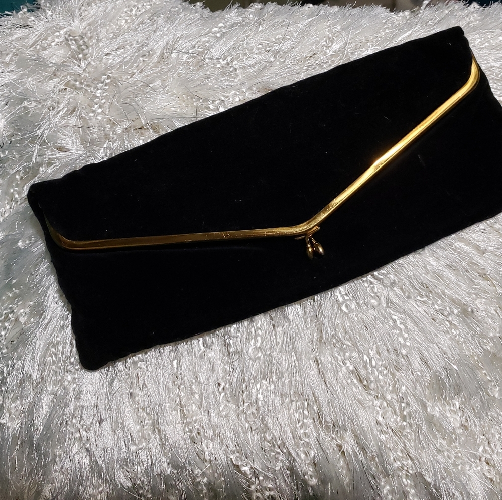 Fold over clutch purse
